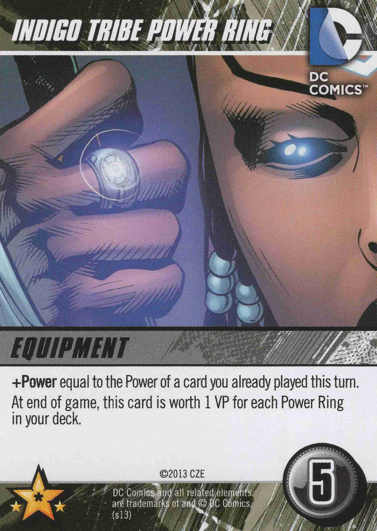 Indigo Tribe Power Ring