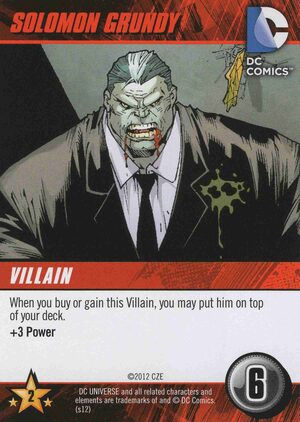 Solomon Grundy