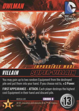 Owlman
(Impossible Mode)