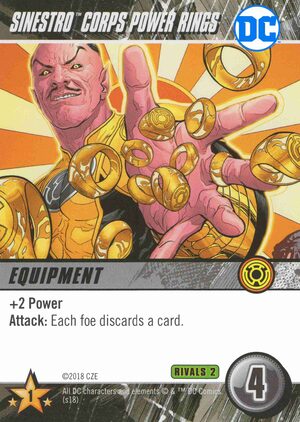 Sinestro Corps Power Rings