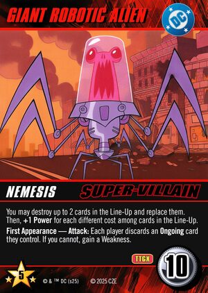 Giant Robotic Alien